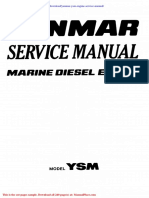 Yanmar Ysm Engine Service Manual