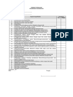 Format Penilaian Ujian Praktik PENKES