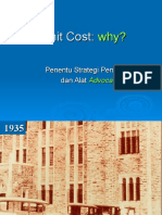 Strategi Penerapan Unit Cost