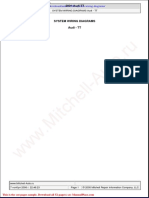 Audi TT 2001 System Wiring Diagrams