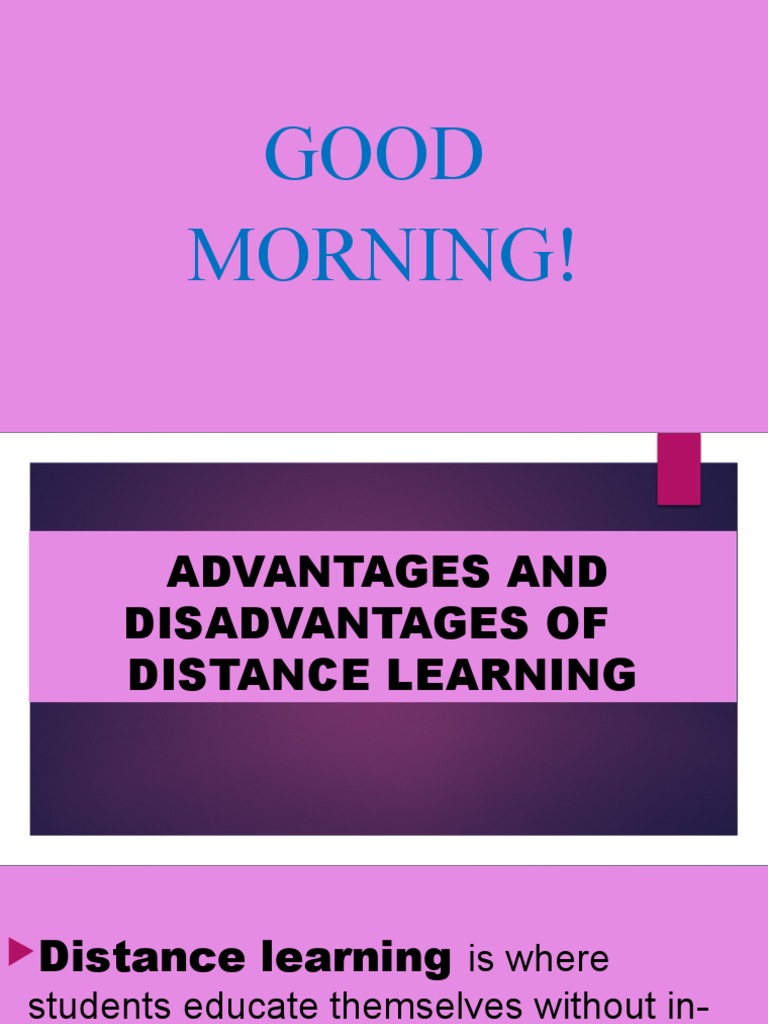 Distance Learning Advantages And Disadvantages: Teaching – WXFYF