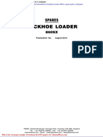 Terex Backhoe Loader 860sx Spare Parts Catalogue