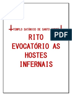 Rito Evocatório As Hostes Infernais