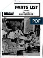 Ford 423 LSG Engine Parts Service Manual