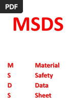 16-Point MSDS Overview | PDF | Toxicity | Prevention