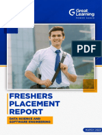Freshers Placement Report For Glca 2023
