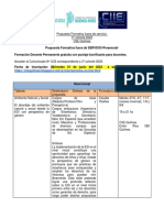 2023 Propuestas 3º Cohorte A