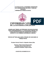 Informe de Tesis Sobre Discapacidad y Trabajo