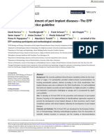 2023 Herrera Et Al - EFP Guidelines Prevention and Treatment of Peri-Implant Diseases