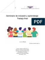 Trabajo Final - Seminario de Inclusión y Aprendizaje