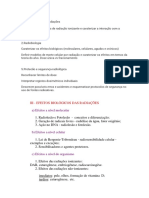 Radiobiologia e Radioproteção