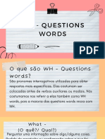 WH - Questions Words