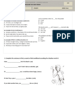 Recovery Test 9th Grade 1st Quarter