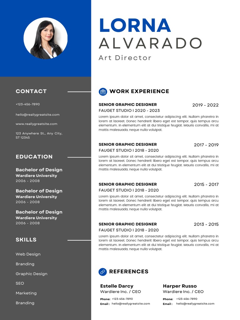 Professional CV Resume | PDF
