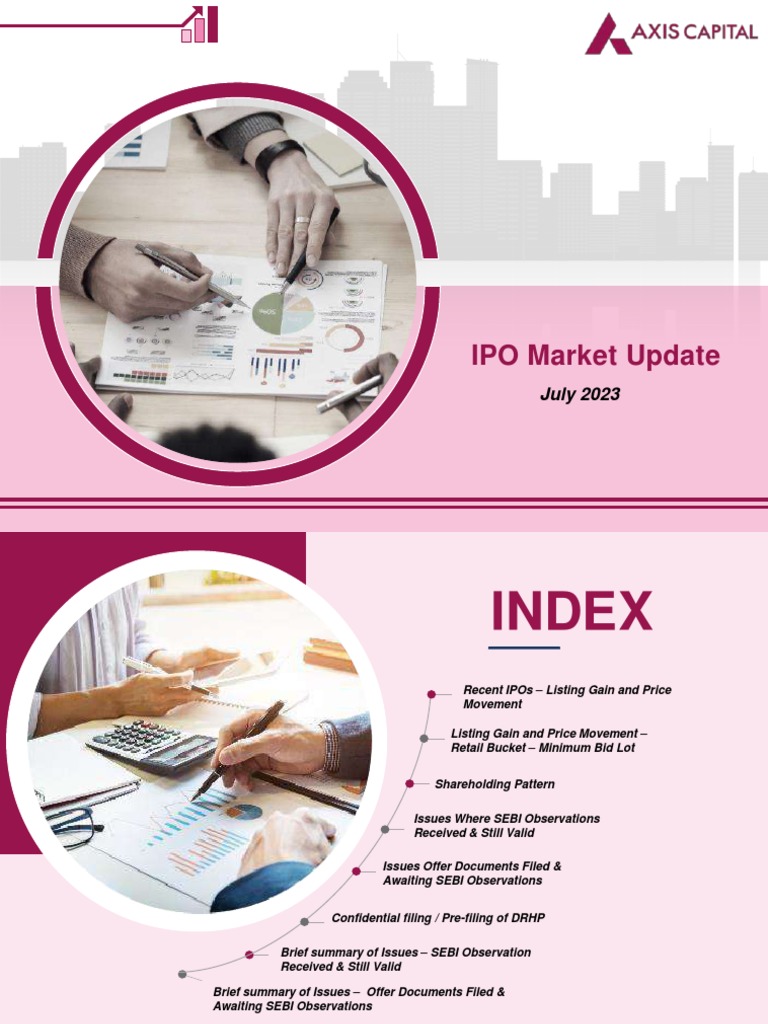 July 2023 IPO Market Overview | PDF | Initial Public Offering | Economies