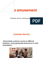 Customer Service Presentation - Tile