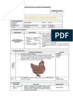 Planificación de La Sesión de Aprendizaje