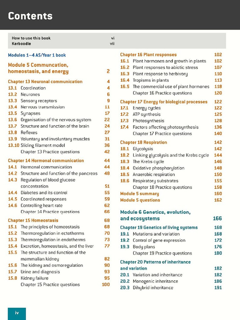 OCR A2 Biology Kerboodle Book PDF