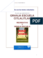 Plan de Negocios Granja Escuela