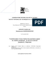 Transformation d'une chaîne documentaire papier en chaîne numérique ( PDFDrive )