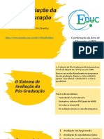 ABC Da Avaliação Da PG em Educação