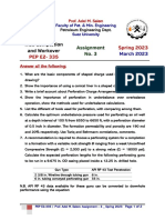 Assignment No. 3 - PEP E2 335 - Spring 2023