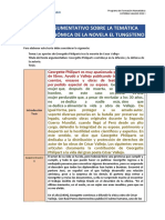 PRÁCTICA DE TEXTO ARGUMENTATIVO (1) - Catedra