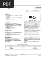 Features: High Current MOSFET Driver