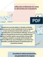 Apexificacion Utilizando El Hidroxido de Calcio Como Primera Altermativa Preventiva