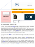 OTP Weekly Briefing - 5-13 September 2011 #99