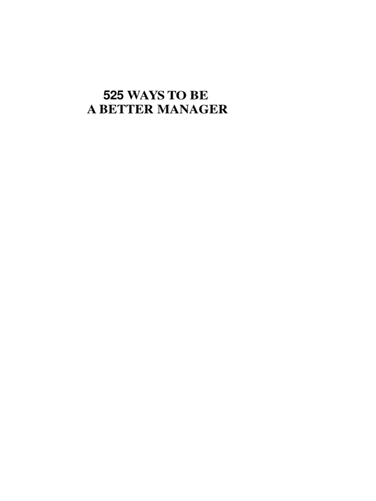 525-ways-to-be-a-better-manager-pdf-recruitment-incentive
