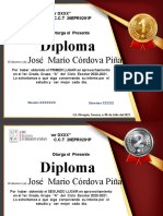 Diplomas Editables Ciclo 2020-2021