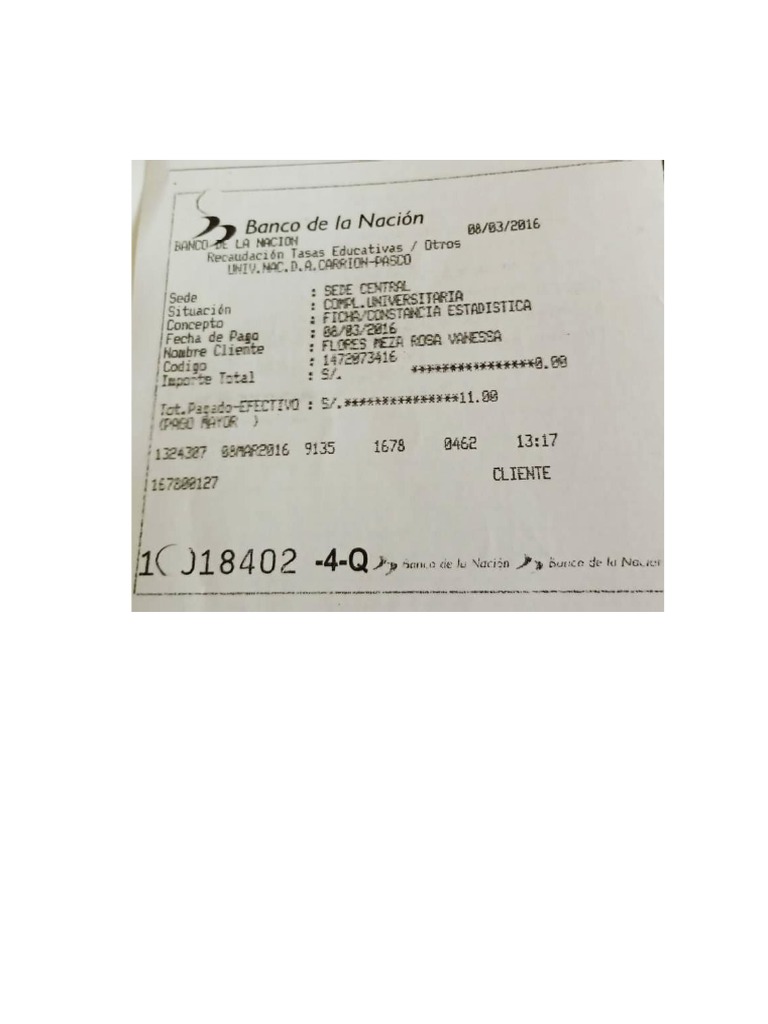 Recibo de Pago | PDF