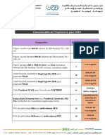 Consommable Imprimerie Prévu Pour 2018