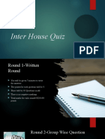 Quiz Question Presentation - VII