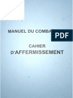 Manuel de Combattants, Cahier D-Affermissement