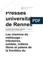 Les Indiens Des Frontières Coloniales: - Luc Capdevila, Jimena Paz Obregón Iturra, Nicolas Richard