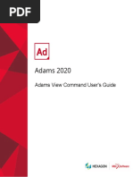 Adams 2020 Adams View Command User Guide