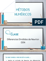CN - C14 - Diferencias Divididas de Newton