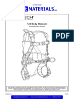 Falltech Harness Instruction Manual