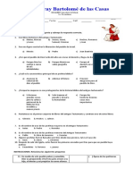 Casa - Examen 2o. Trimestre 2o. Sec. - Religión