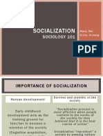 Socialization THU