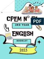 ? 3rd Year English Booklet 