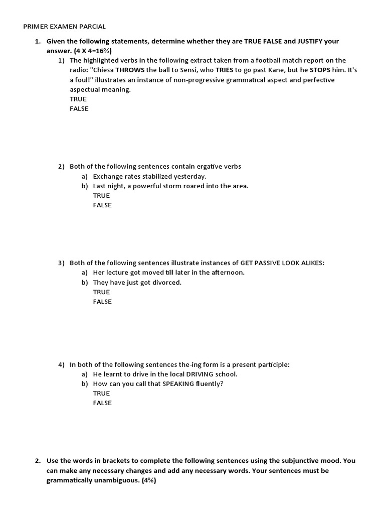 Examen segundo parcial tics online exercise for