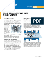 Apco Slanting Disc Check Valves CSD CSD Slanting Disc Check Valves 800