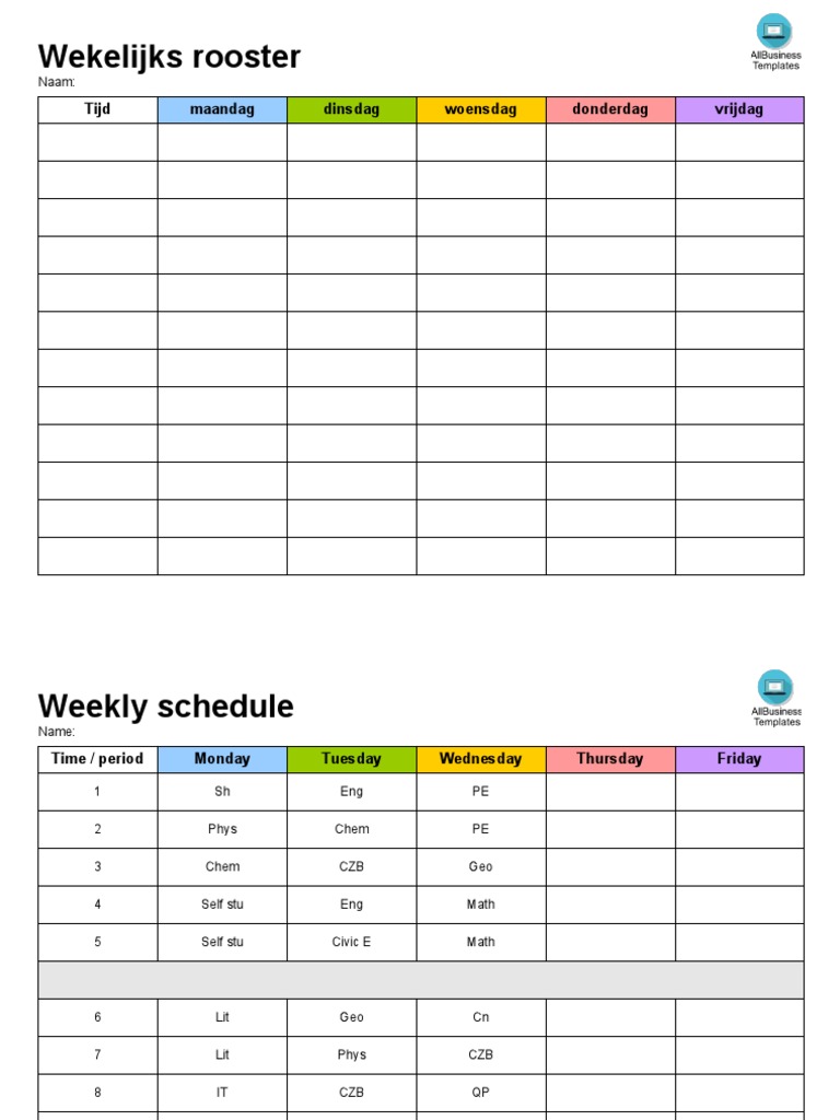 school-weekly-schedule-template-in-word-format | PDF
