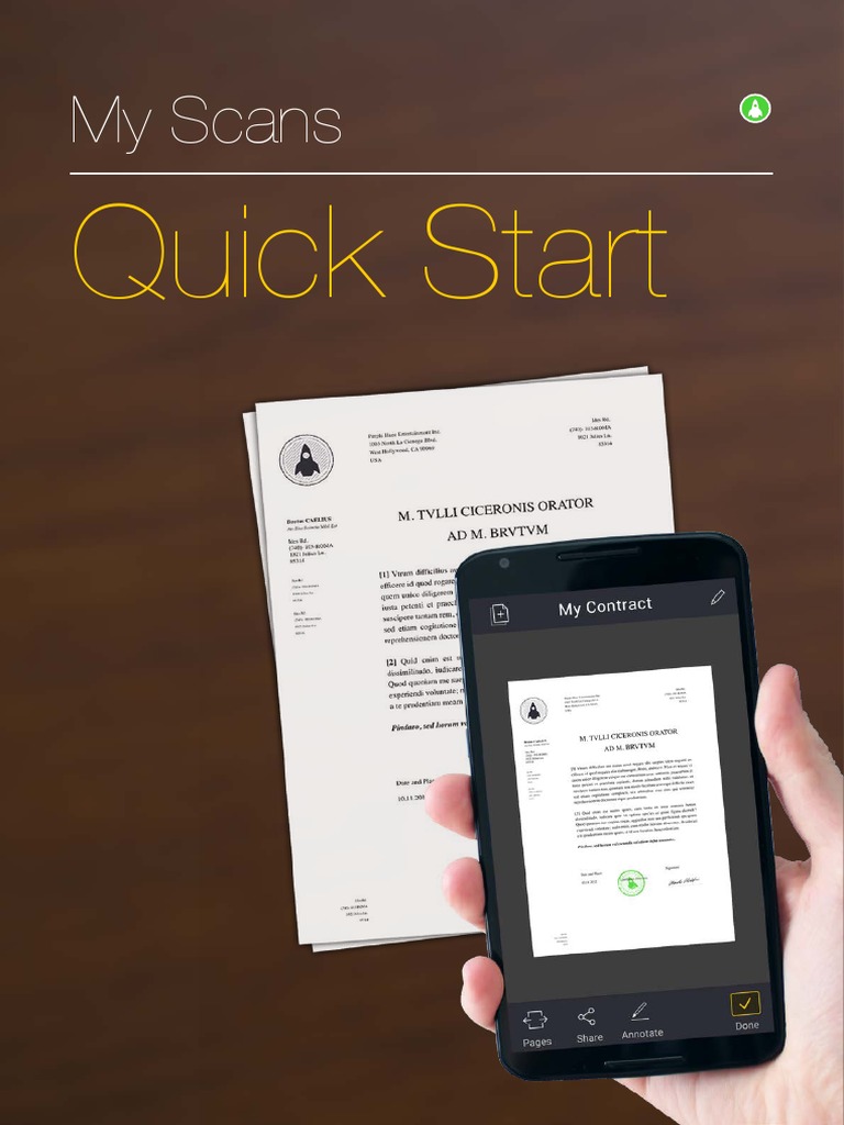 My Scans Mobiles Scannen Pdf