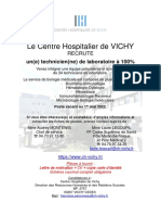 Annonce Technicien Laboratoire