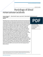 The Pathophysiology of Distal Renal Tubular Acidosis