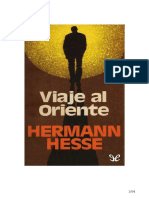 Viaje Al Oriente Hermann Hesse